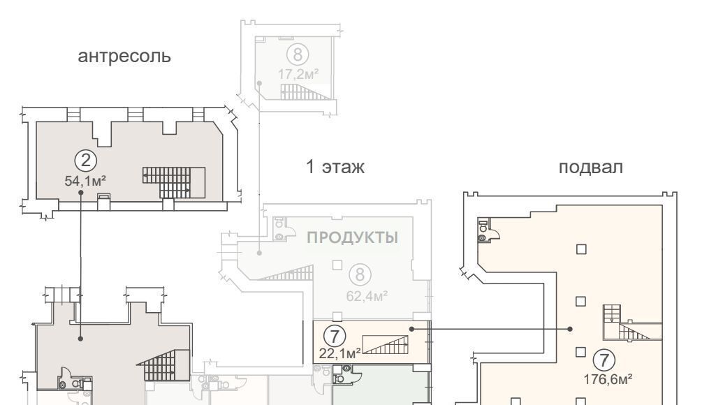 торговое помещение г Москва метро Сокол пр-кт Ленинградский 75к/1 муниципальный округ Сокол фото 7