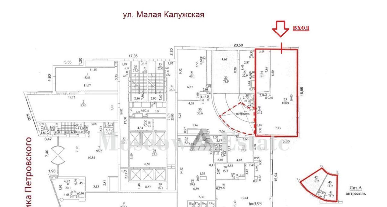 свободного назначения г Москва метро Шаболовская пр-кт Ленинский 15а муниципальный округ Донской фото 6