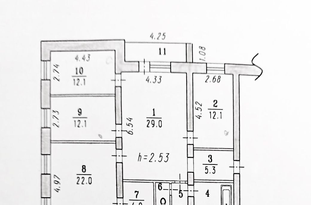 квартира г Омск р-н Кировский ул Хлебная 33 Кировский АО фото 17