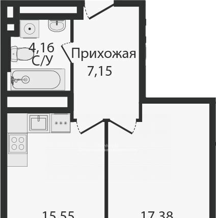 квартира г Москва метро Технопарк пр-кт Андропова 9/1к 2 муниципальный округ Нагатинский Затон фото 10