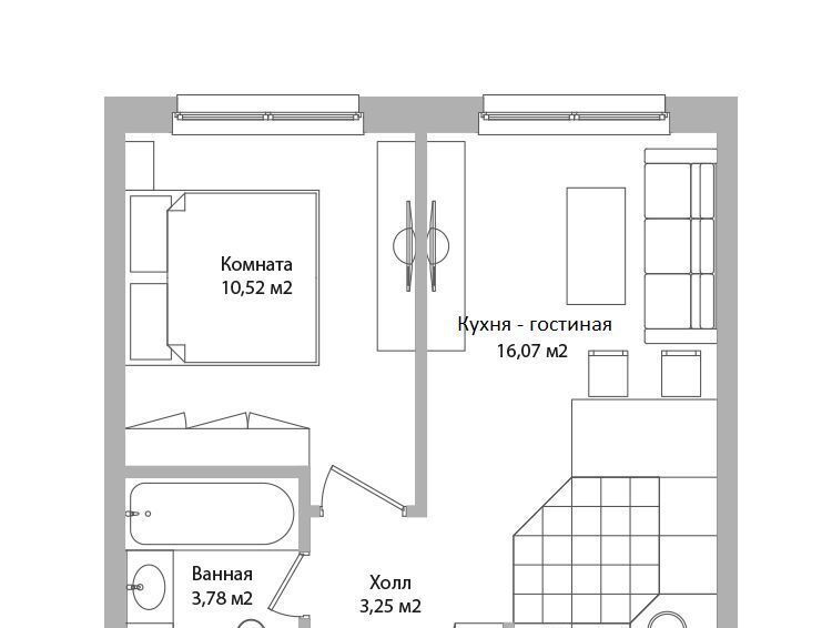 квартира г Москва метро Медведково ул Троицкая 3г Московская область, Мытищи фото 1