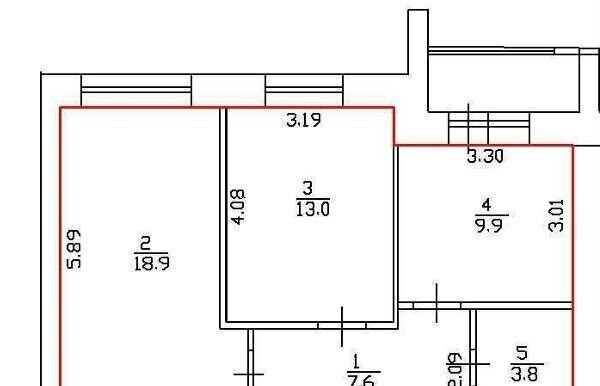 квартира г Великий Новгород Донецкий ул Маловишерская 5к/2 фото 25