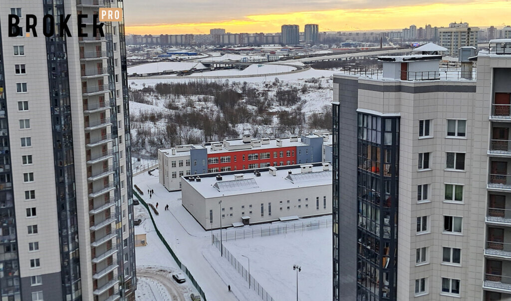 квартира г Санкт-Петербург метро Ломоносовская ул Русановская 17к/1 Ленинградская область фото 7