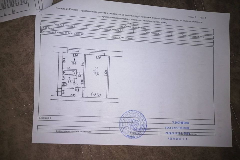 квартира р-н Томский с Кафтанчиково ул Коммунистическая 91 Заречное сельское поселение фото 1