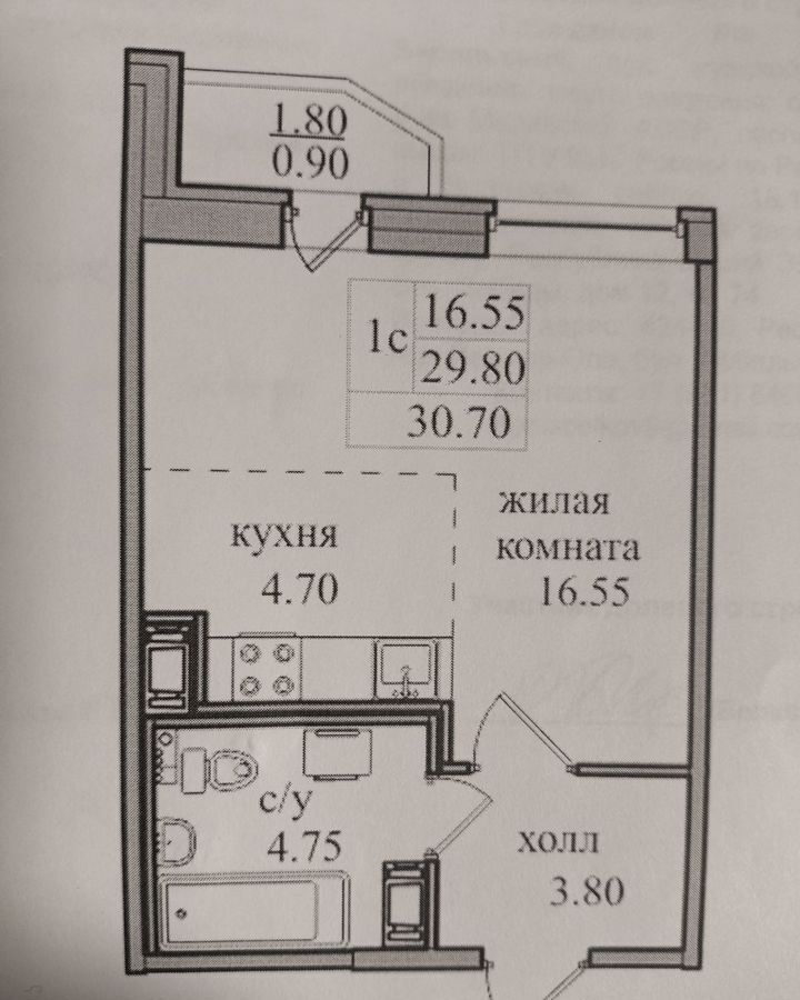 квартира г Санкт-Петербург п Парголово проезд Толубеевский 20к/1 ЖК «Северная Долина» метро Парнас фото 2