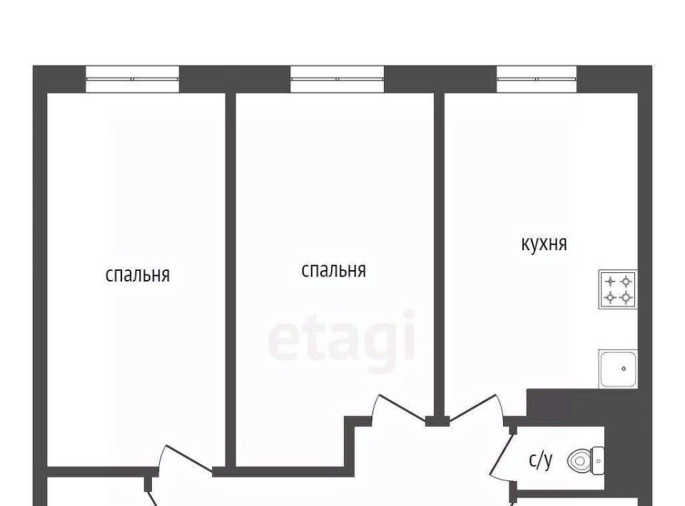 квартира г Красноярск р-н Октябрьский ул Норильская 12 фото 19