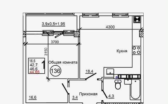 квартира р-н Симферопольский с Мирное ул Живописная 7 ЖК 5 элемент этап фото 1