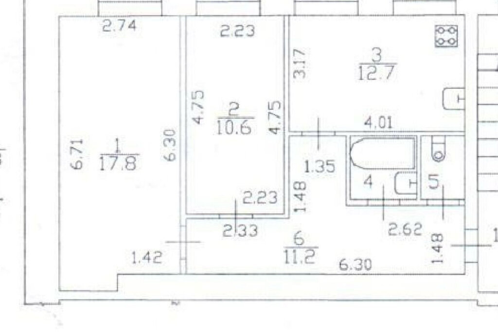 квартира г Санкт-Петербург ул Верейская 47 Технологический Институт фото 18