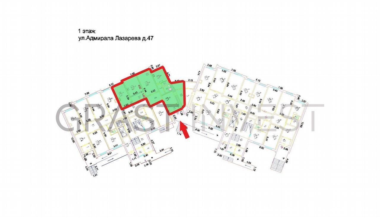 офис г Москва метро Бунинская аллея ул Адмирала Лазарева 47 муниципальный округ Южное Бутово фото 3