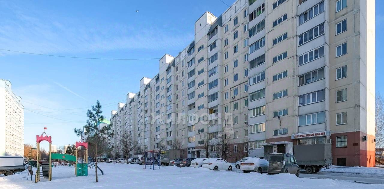 квартира г Новосибирск р-н Октябрьский Золотая Нива ул В.Высоцкого 41/2 фото 13