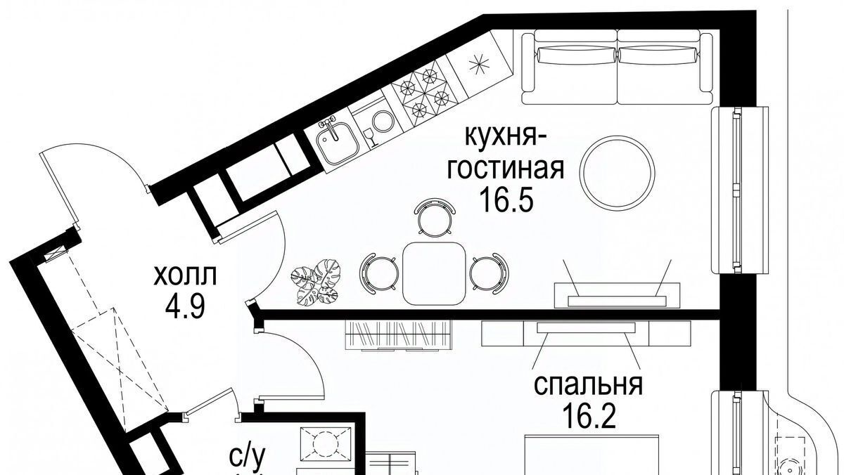 квартира г Москва метро Семеновская проезд Проектируемый 727-й фото 1