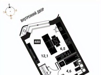 квартира г Москва метро Семеновская проезд Проектируемый 727-й фото 1