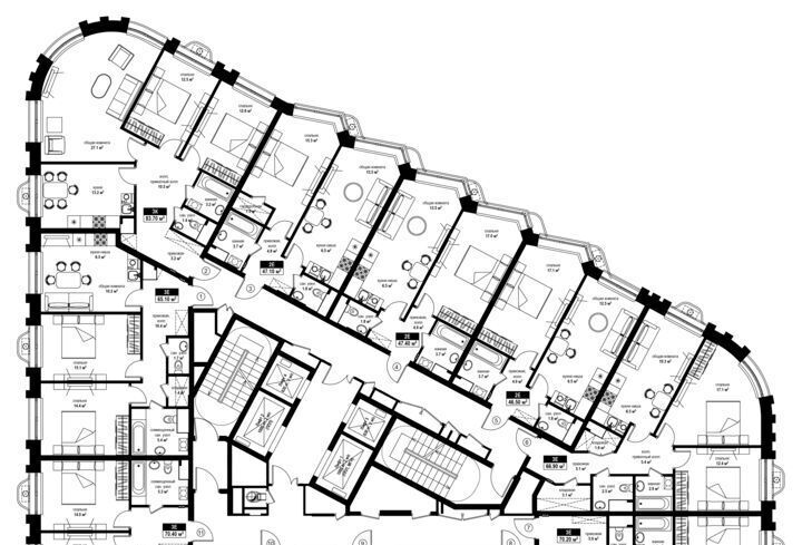 квартира г Москва метро Семеновская ЖК Интеллигент фото 2