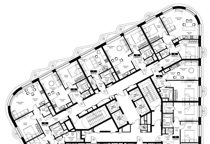 квартира г Москва метро Электрозаводская Бауманка проезд Проектируемый 727-й фото 2