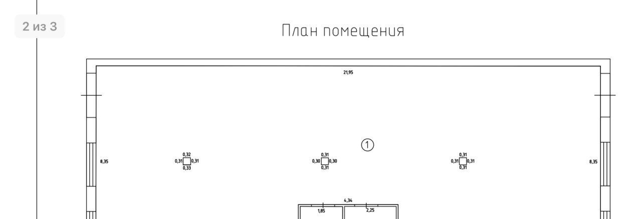 торговое помещение г Санкт-Петербург метро Улица Дыбенко пр-кт Дальневосточный 35к/1 фото 4