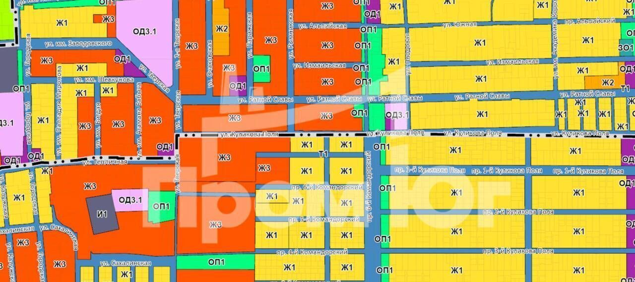 земля г Краснодар п Российский ул Куликова Поля 23 р-н Прикубанский муниципальное образование Краснодар фото 2