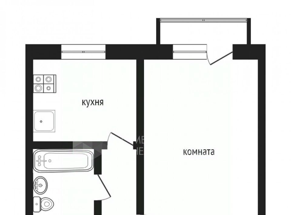 квартира г Тюмень р-н Центральный ул Республики 90 фото 2