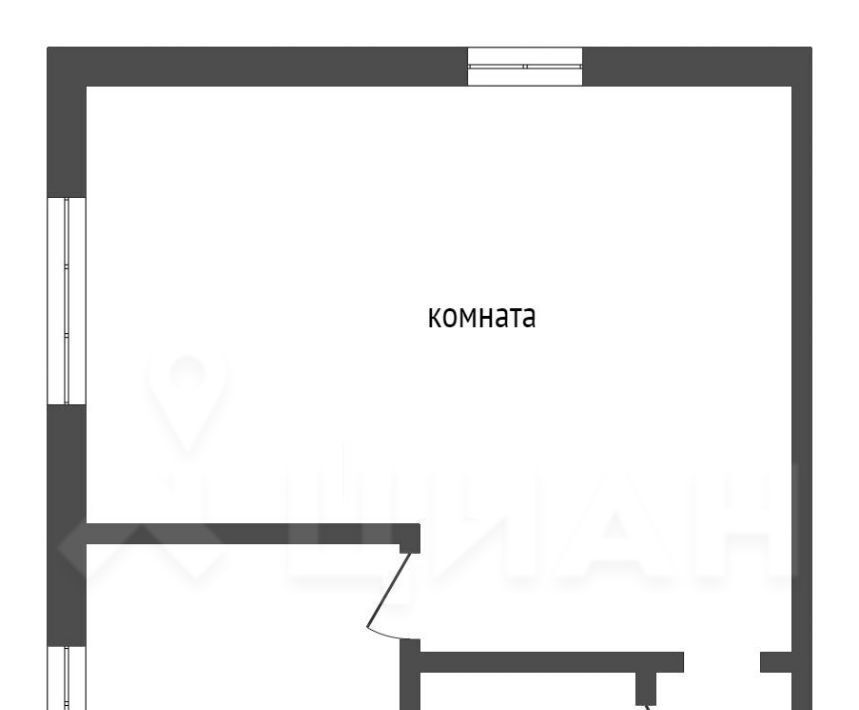 квартира р-н Кстовский г Кстово ул 40 лет Октября 17 фото 2