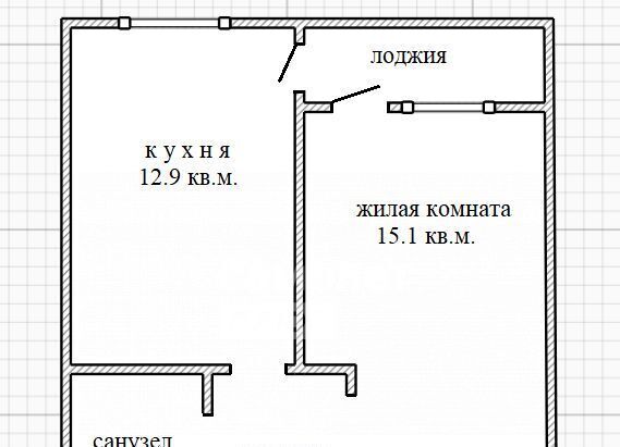 квартира г Краснодар р-н Прикубанский ул им. Константина Гондаря фото 2