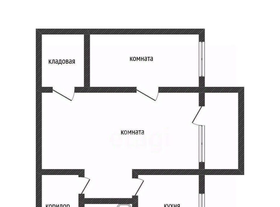 квартира р-н Волховский г Волхов ул Калинина 38 фото 1