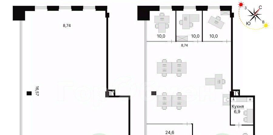 офис г Москва проезд Огородный 16/1с 4 Останкино фото 17