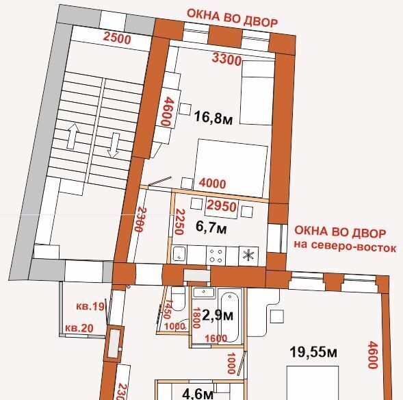 квартира г Ярославль р-н Кировский ул Революционная 18 фото 11