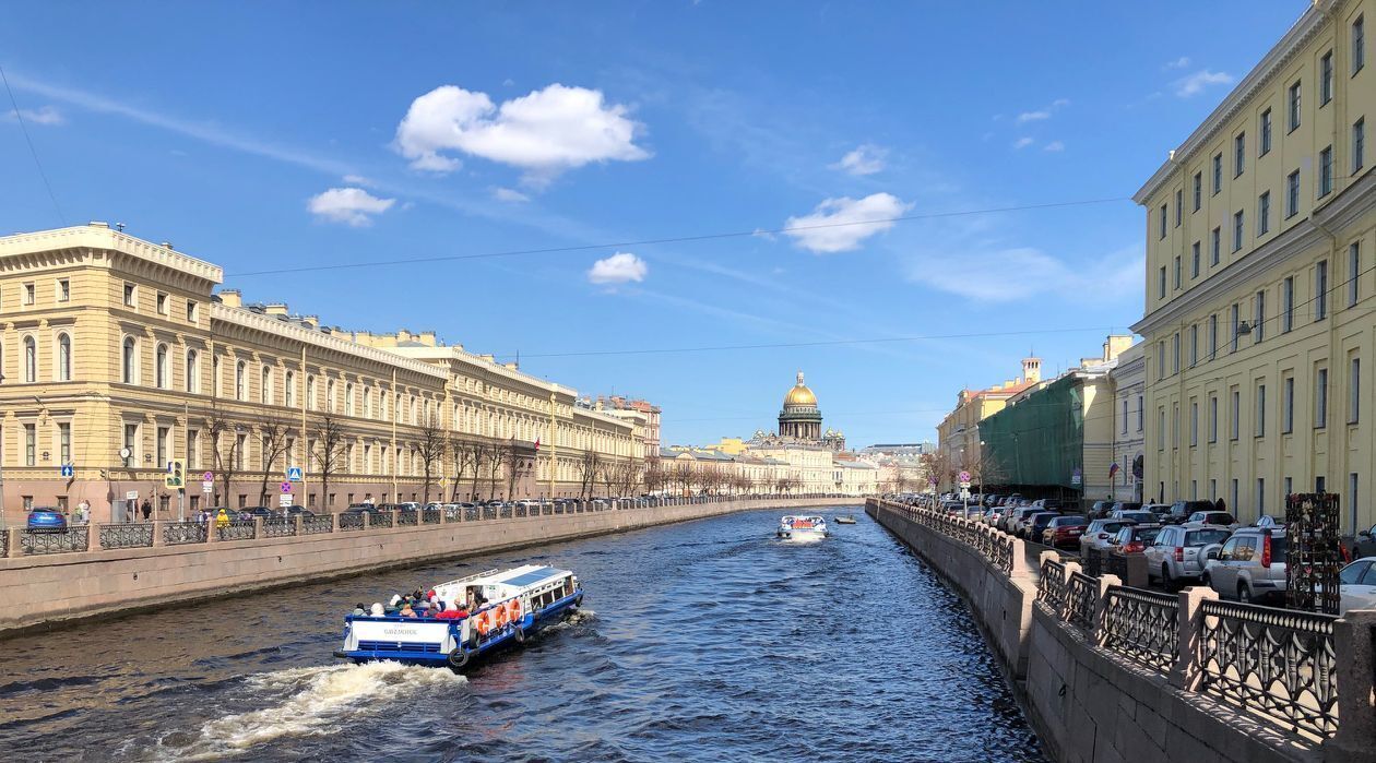 квартира г Санкт-Петербург метро Садовая р-н Адмиралтейский ул Глинки 3/5-7 фото 21