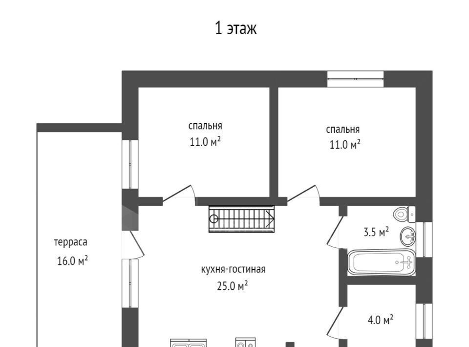 дом р-н Тюменский д Якуши ул Х.Ниатбакова 40 фото 2