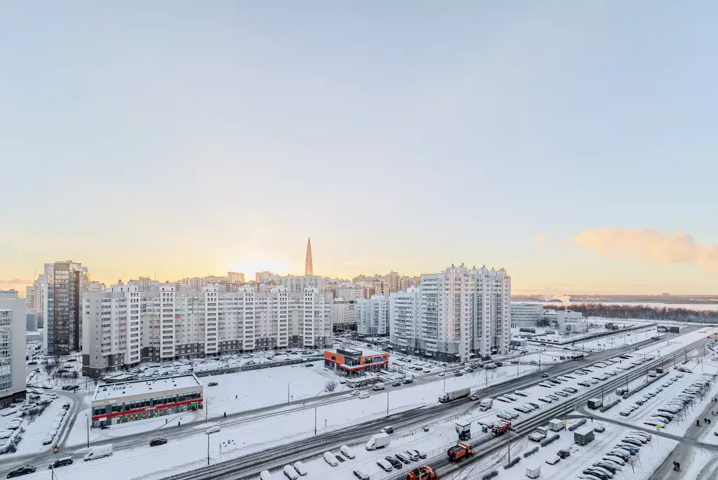 квартира г Санкт-Петербург ул Оптиков 45к/1 Ленинградская область фото 16