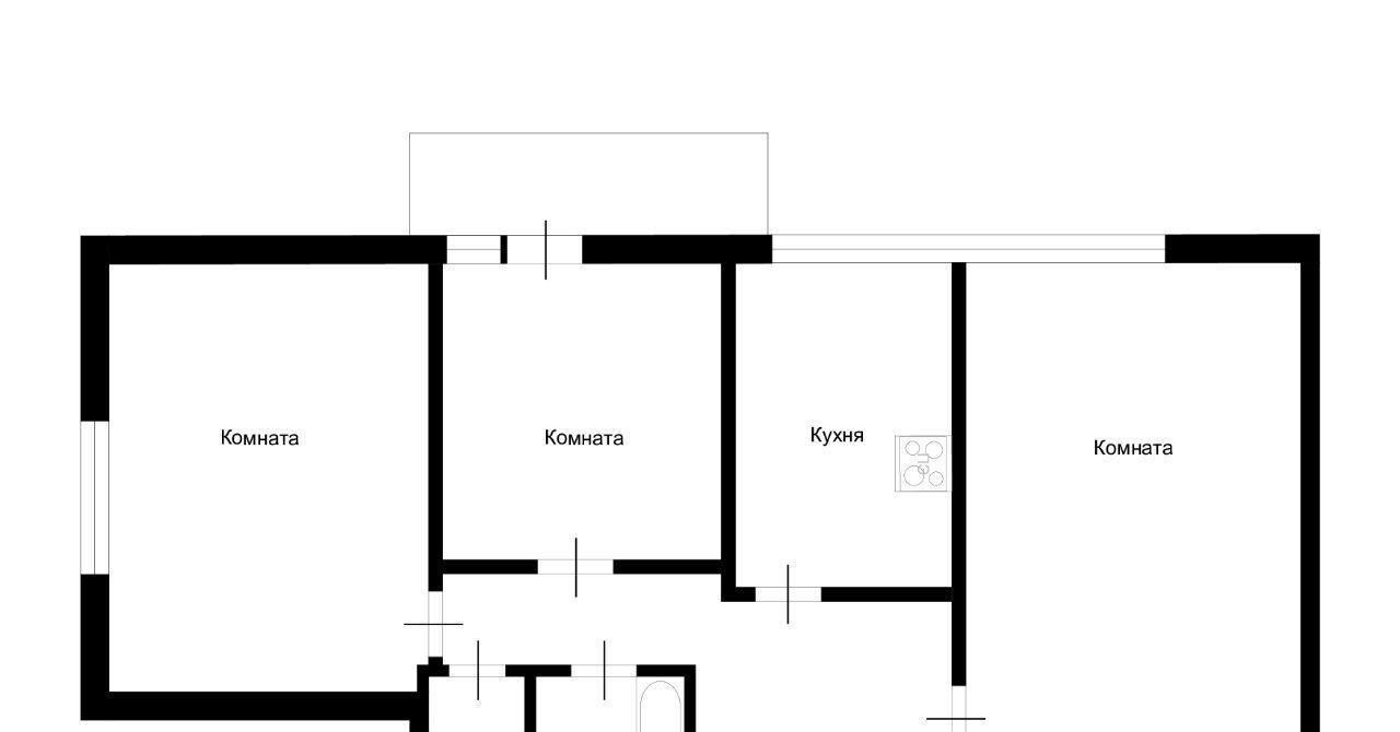 квартира г Москва метро Минская ул Довженко 12к/2 фото 2