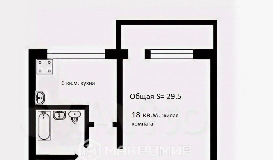 квартира г Новосибирск р-н Заельцовский Гагаринская ул Линейная 31/2 Кропоткинский жилмассив фото 3