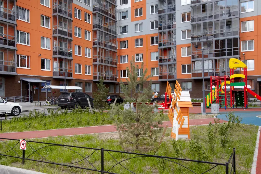 квартира г Санкт-Петербург метро Гражданский Проспект Мурино ул Привокзальная 3 к 2 фото 20