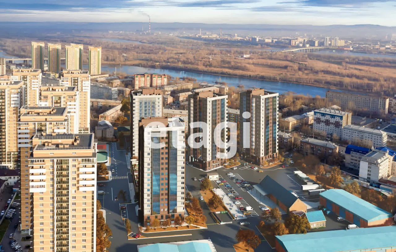 квартира г Красноярск р-н Советский ул Аэровокзальная 1 ЖК «АэроCITY» фото 2