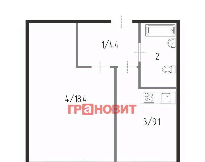 квартира г Новосибирск р-н Кировский Затулинский ул Зорге 94 Площадь Маркса, жилмассив фото 2