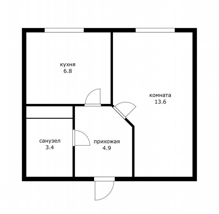 квартира г Краснодар р-н Прикубанский ул 3-я Трудовая 1/3 фото 16