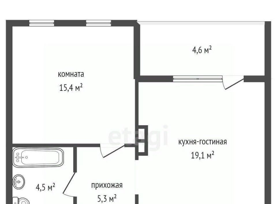 квартира г Екатеринбург р-н Железнодорожный Уральская ул Азина 31 фото 36