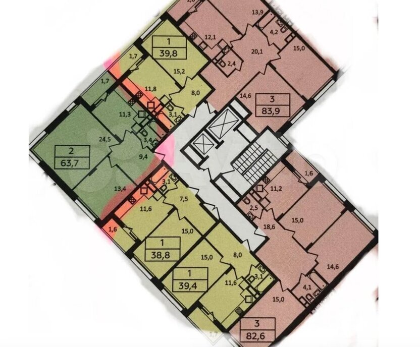 квартира г Москва метро Коммунарка ТиНАО б-р Скандинавский 6 фото 13