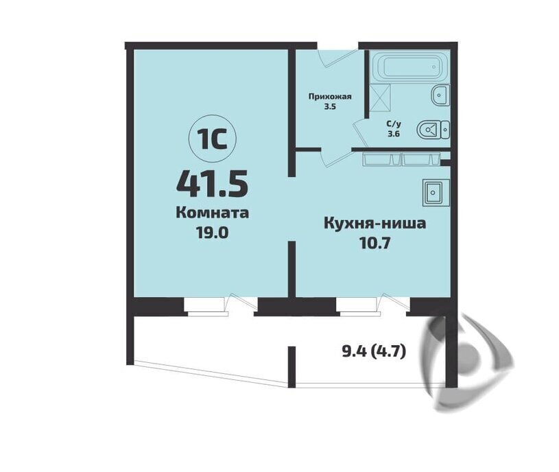 квартира р-н Новосибирский п Садовый мкр Приозерный 711 Заельцовская фото 1