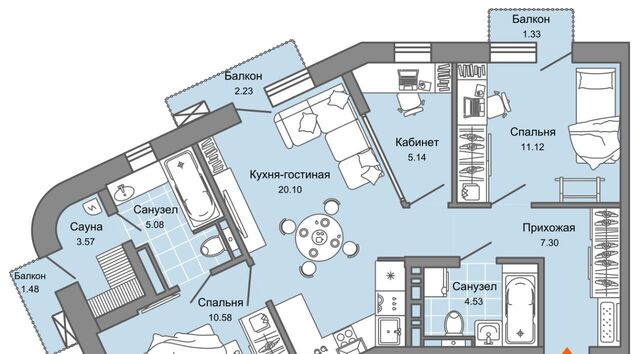 п Широкая Речка ЖК «Лес» фото