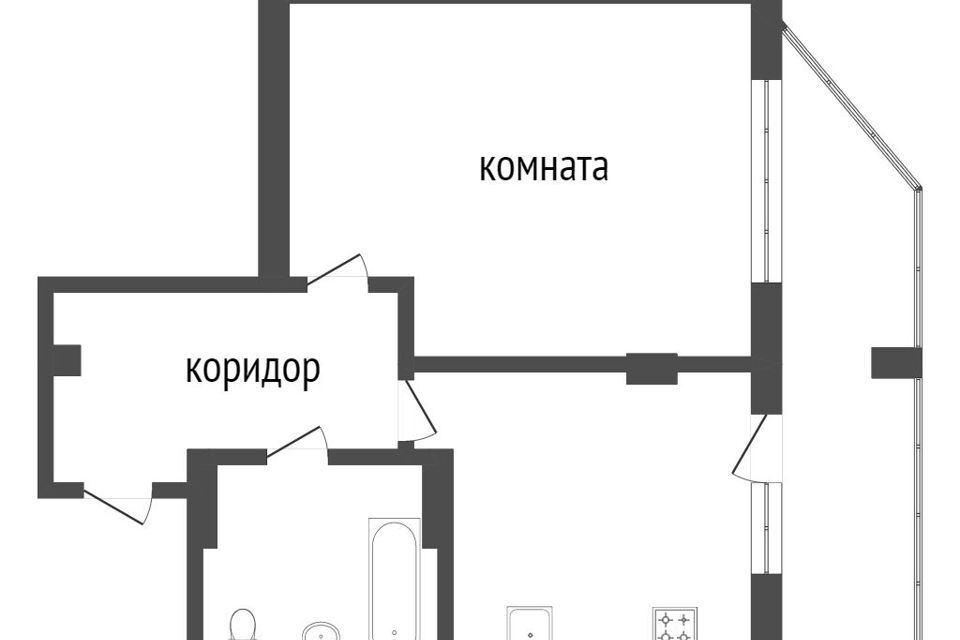 квартира г Новосибирск р-н Советский д микрорайон б-р Молодежи 2 Героев Труда, Новосибирск городской округ фото 6