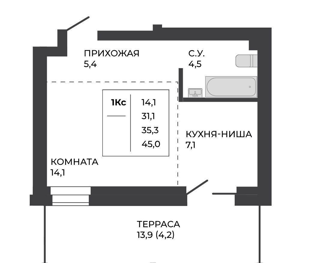 квартира г Барнаул р-н Индустриальный тракт Павловский з/у 251б фото 4