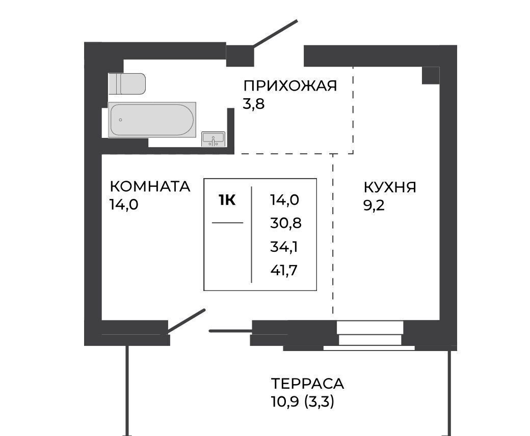 квартира г Барнаул р-н Индустриальный тракт Павловский ЖК «Павлов» з/у 251б фото 4