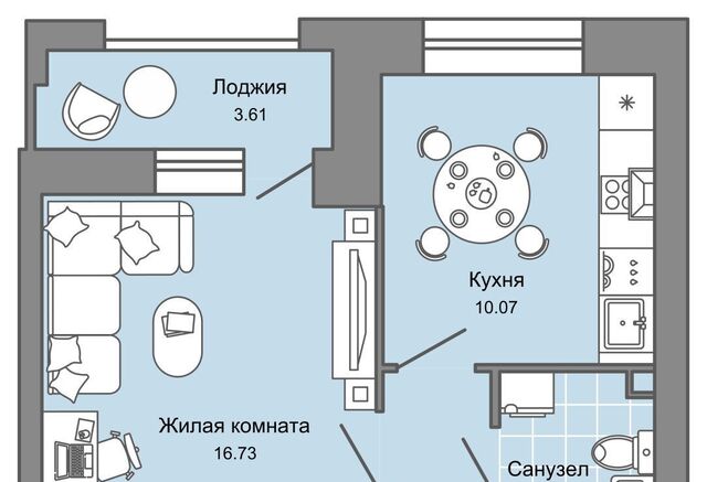 р-н Засвияжский ЖК «Город новаторов» Город Новаторов жилой комплекс, 1 фото