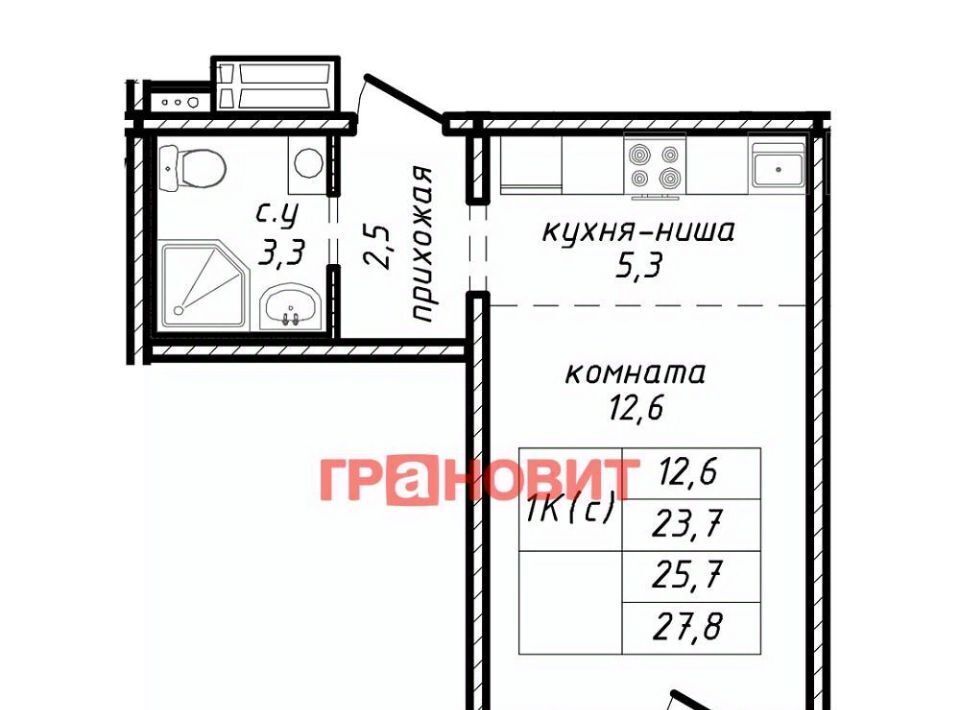 квартира г Новосибирск ул Связистов 162/1 Площадь Маркса фото 1