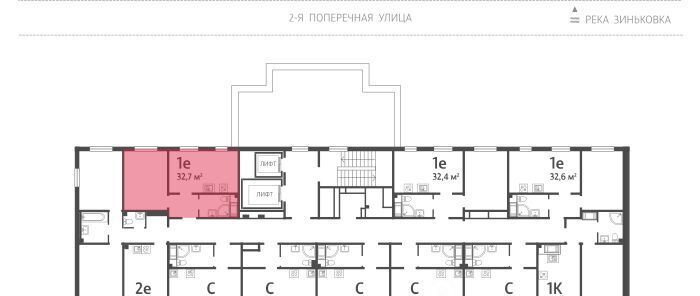 квартира р-н Всеволожский п Ковалево ЖК ЛСР Ржевский парк Всеволожское городское поселение, Площадь Ленина фото 2