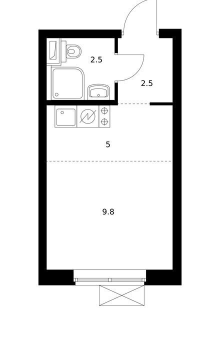 квартира г Москва метро Кантемировская б-р Кавказский 51к/2 фото 1