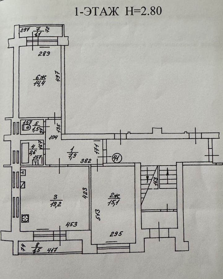 квартира г Калининград р-н Московский ул Киевская 121в фото 16