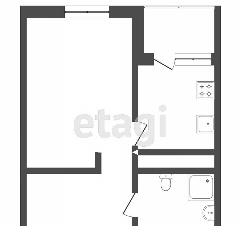 квартира г Тюмень р-н Ленинский ул Дамбовская 25к/1 фото 33