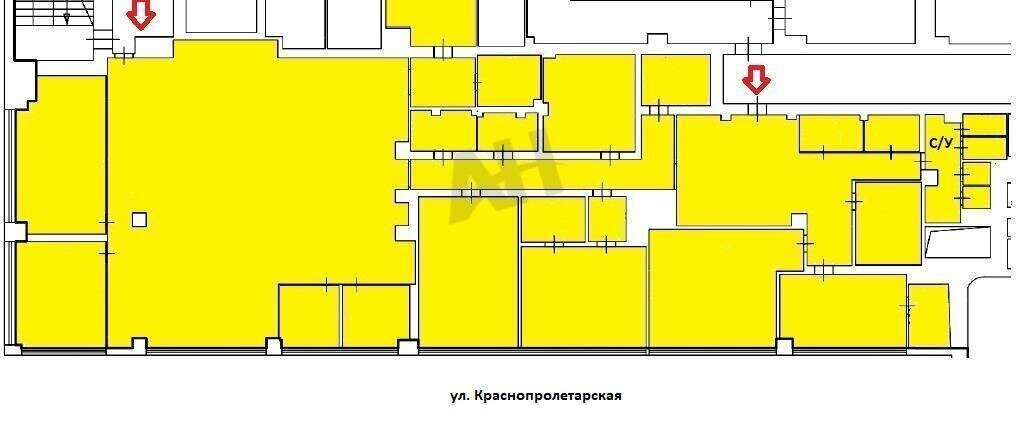 офис г Москва метро Достоевская ул Краснопролетарская 16с/2 муниципальный округ Тверской фото 3