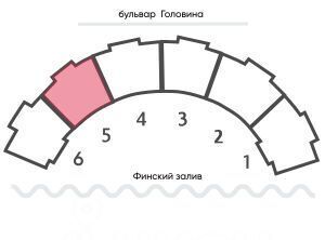 квартира г Санкт-Петербург метро Приморская наб Морская ЖК «Морская набережная. SeaView» жилой комплекс фото 2